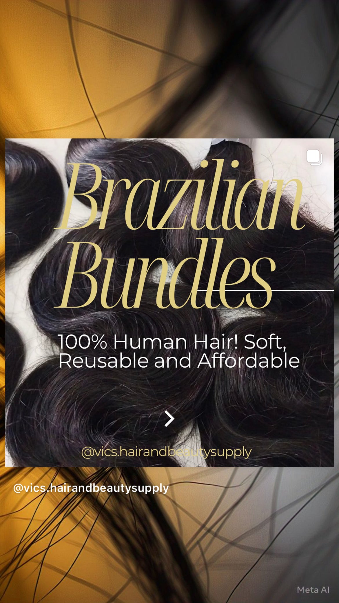Brazilian Human Hair Bundles: Straight/Body wave/Deep wave/Deep Curly