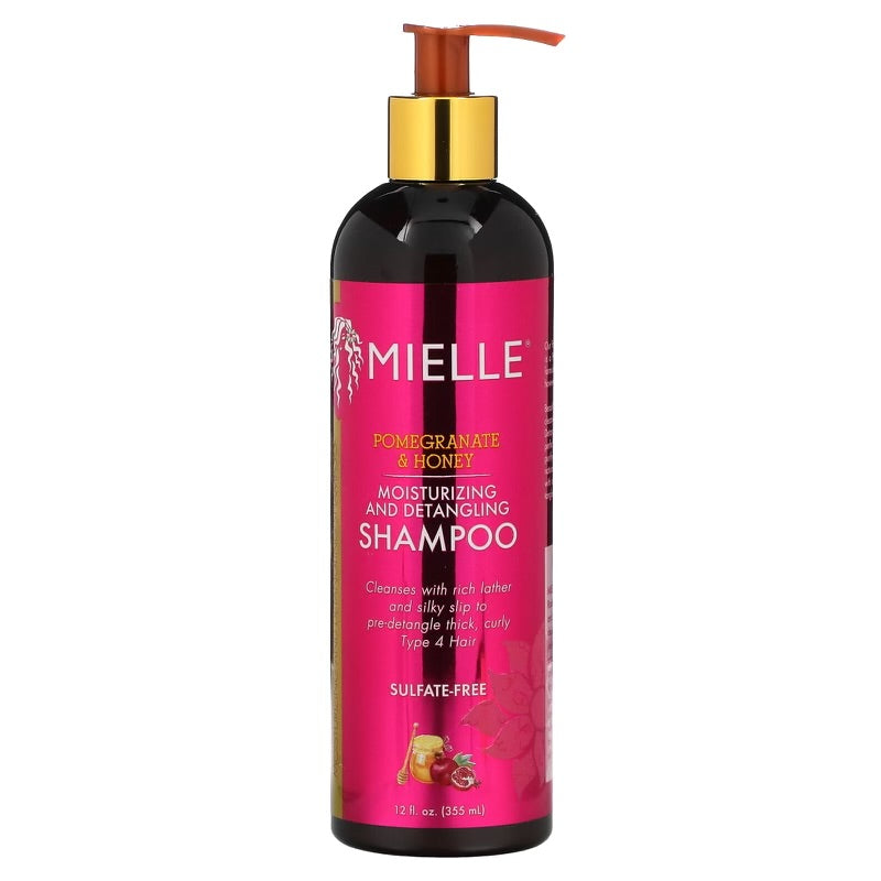 Mielle Pomegranate and Honey Moisturizing and Detangling Shampoo 12floz