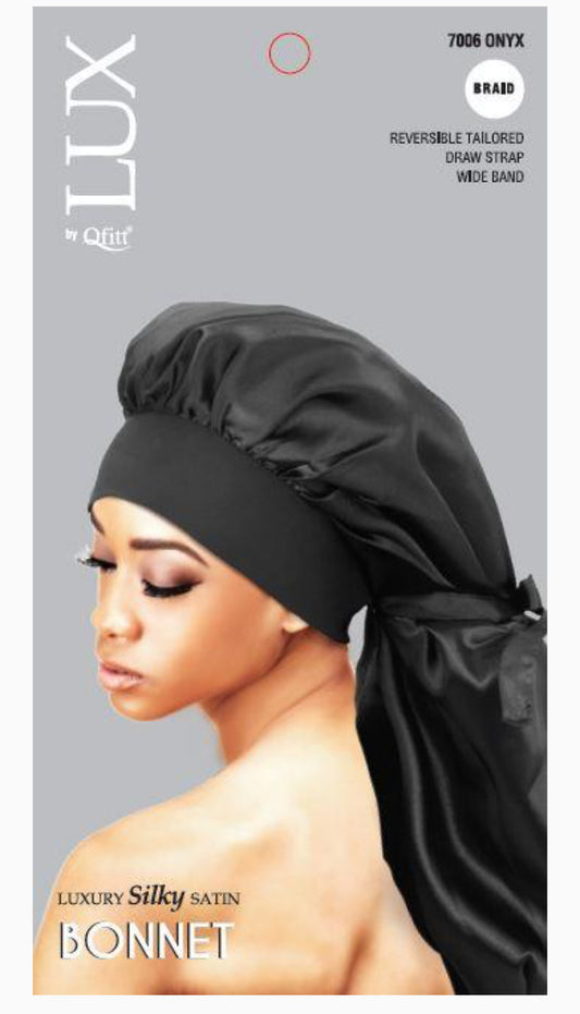 Large bonnet-Black