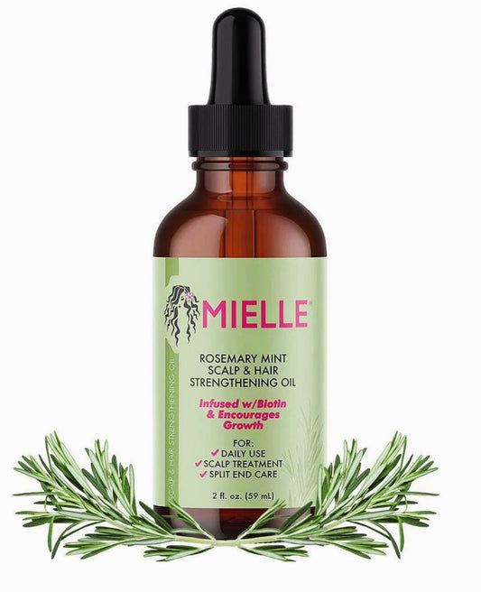 Mielle Rosemary Mint scalp and strengthening hair oil 2 oz