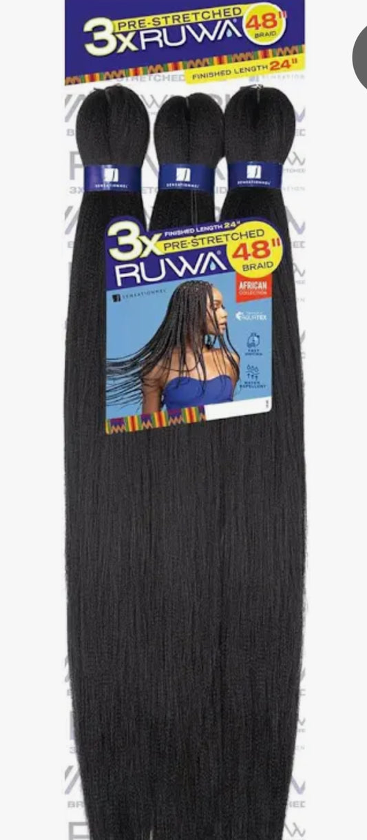RUWA Synthetic Hair bundles 48in