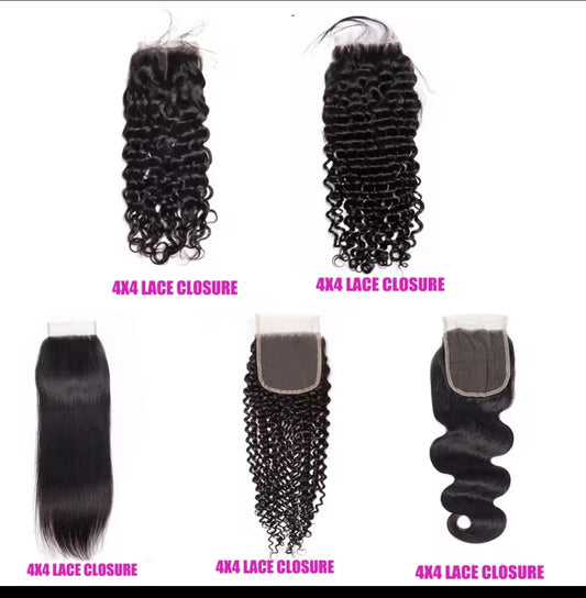 4x4 Brazilian Closures